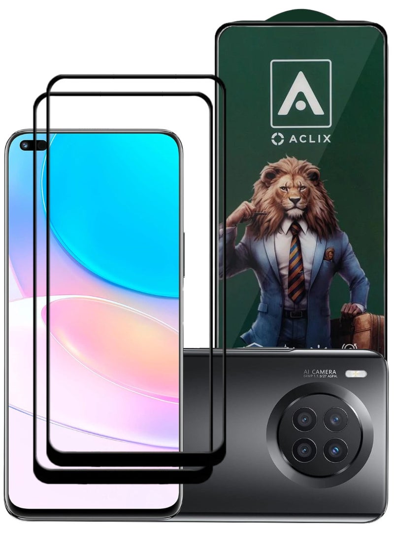 أكاليكس قطعتين، حماية شاشة،  لهاتف هواوي نوفا 8i ، جودة ممتازة. - Image 1