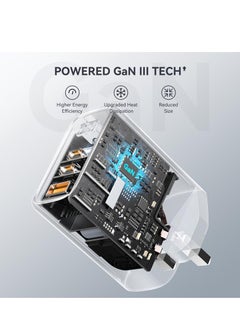 VOLTME 67W USB-C Charger, 3-Port GaN PD Fast Wall Charger for MacBook Pro/Air, iPhone 16 Series (16 Pro Max, 16 Pro, 16 Plus), iPhone 15/14/13/12/11, iPad Pro/Air, Galaxy S24/S23/S22, Note20, Pixel, Apple Watch, Air Pods Pro, Steam Deck, and More (White)  - Image 2