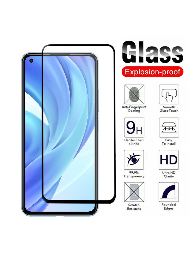 Xiaomi Mi 11 Lite Screen Protector – Premium Edge to Edge Tempered Glass Protector, High Transparency, Delicate Touch, Anti-Explosion, Smooth Arc Edges, Easy Installation - Image 3