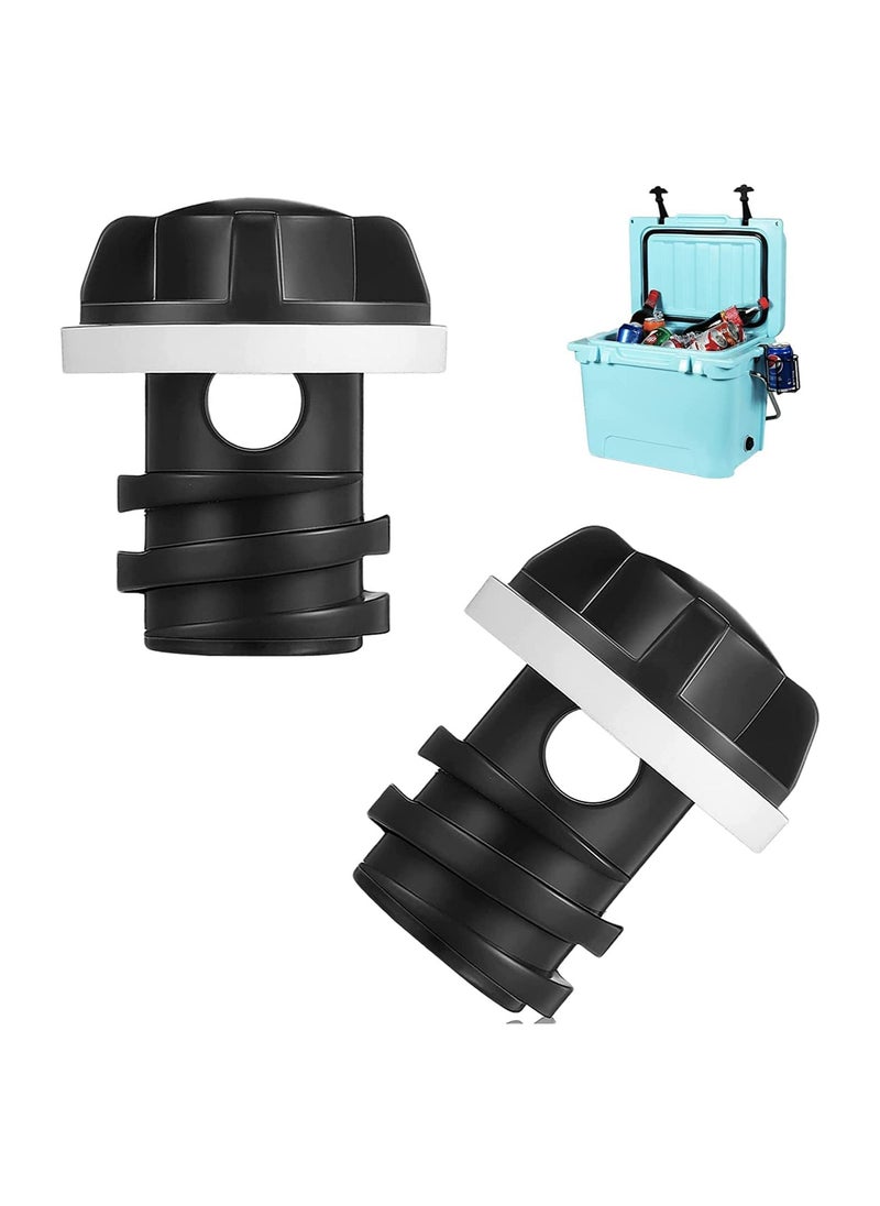 SYOSI - 2 Pack Cooler Drain Plug for Yeti Cooler Plug Replacement Accessories for Yeti, Cooler Wheels Compatible with Most Rotomolded Coolers Including Most Major Brands Drain Plugs with Leak-Proof Design - Image 1
