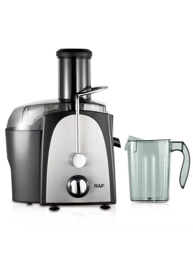 آر إيه أف عصارة فواكه - صانعة عصير من الفولاذ المقاوم للصدأ | ضوضاء منخفضة | سهلة التنظيف | إبريق سعة 350 مل | محرك 18000 دورة في الدقيقة - Image 4