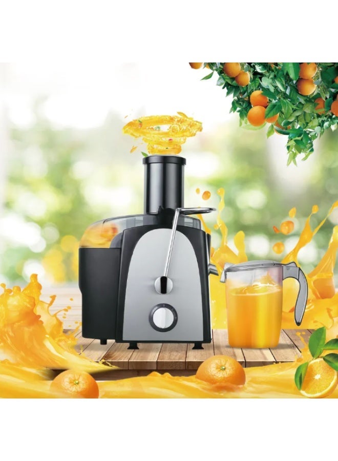 آر إيه أف عصارة فواكه - صانعة عصير من الفولاذ المقاوم للصدأ | ضوضاء منخفضة | سهلة التنظيف | إبريق سعة 350 مل | محرك 18000 دورة في الدقيقة - Image 1