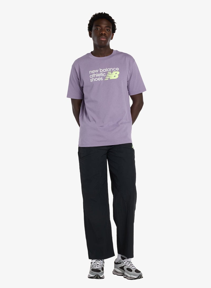 New Balance Athletics Relaxed Premium Chest Logo T-Shirt - Image 5