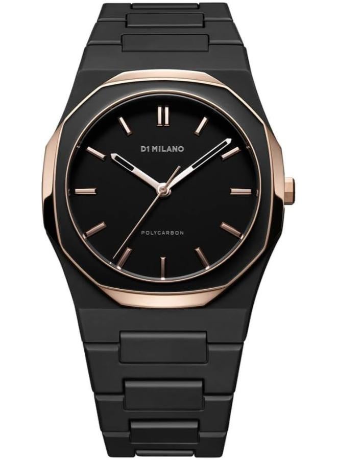 دي وان ميلانو ساعة تناظرية من البولي كربونات PCBJ35 - Image 1