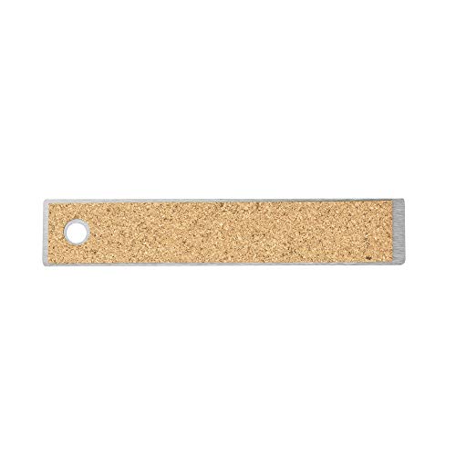 Pacific Arc Stainless Steel Ruler with Inch and Pica Measurements, 6 Inches Cork Backed - Image 2