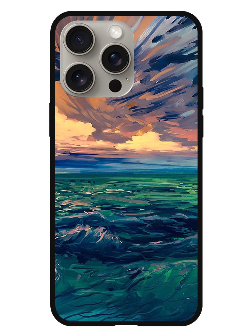 Theodor Protective Case Anti Scratch Shock Proof Bumper Cover For iPhone 15 Pro Landscape - Image 1
