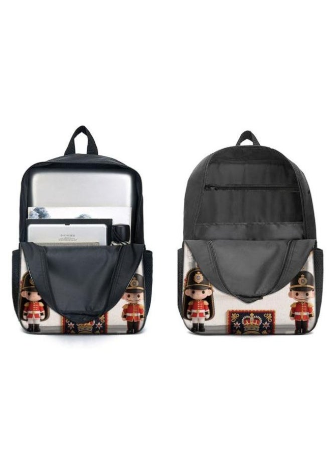 Cute cartoon print, three-piece practical bag combination (available for students, children, friends on outings, mountain climbing, etc.) - 71