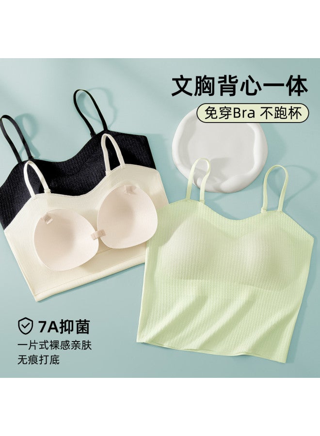 MIIOW Push-Up Padded Camisole For Women, Base Layer Tank Top For Under Or Over Clothing - Image 4