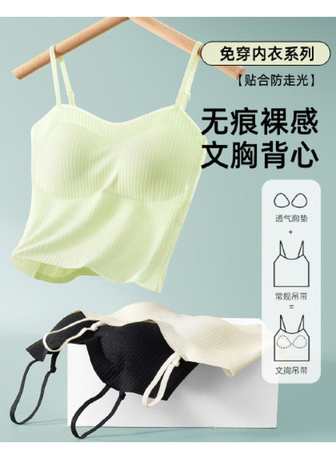 MIIOW Push-Up Padded Camisole For Women, Base Layer Tank Top For Under Or Over Clothing - Image 1