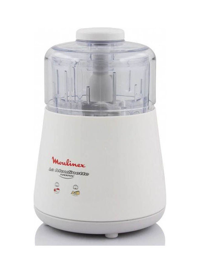 La Moulinette Chopper 0.3 L 1000 W DPA141 White-Clear