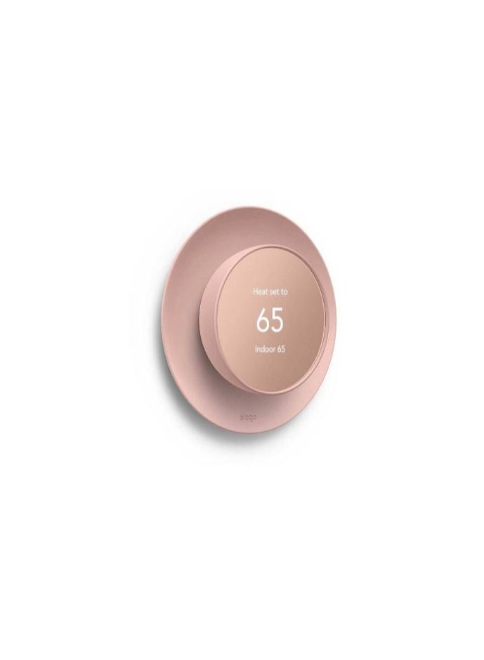 Elago Satellite Wall Plate Cover Plus for Nest Thermostats 2020 - Sand Pink