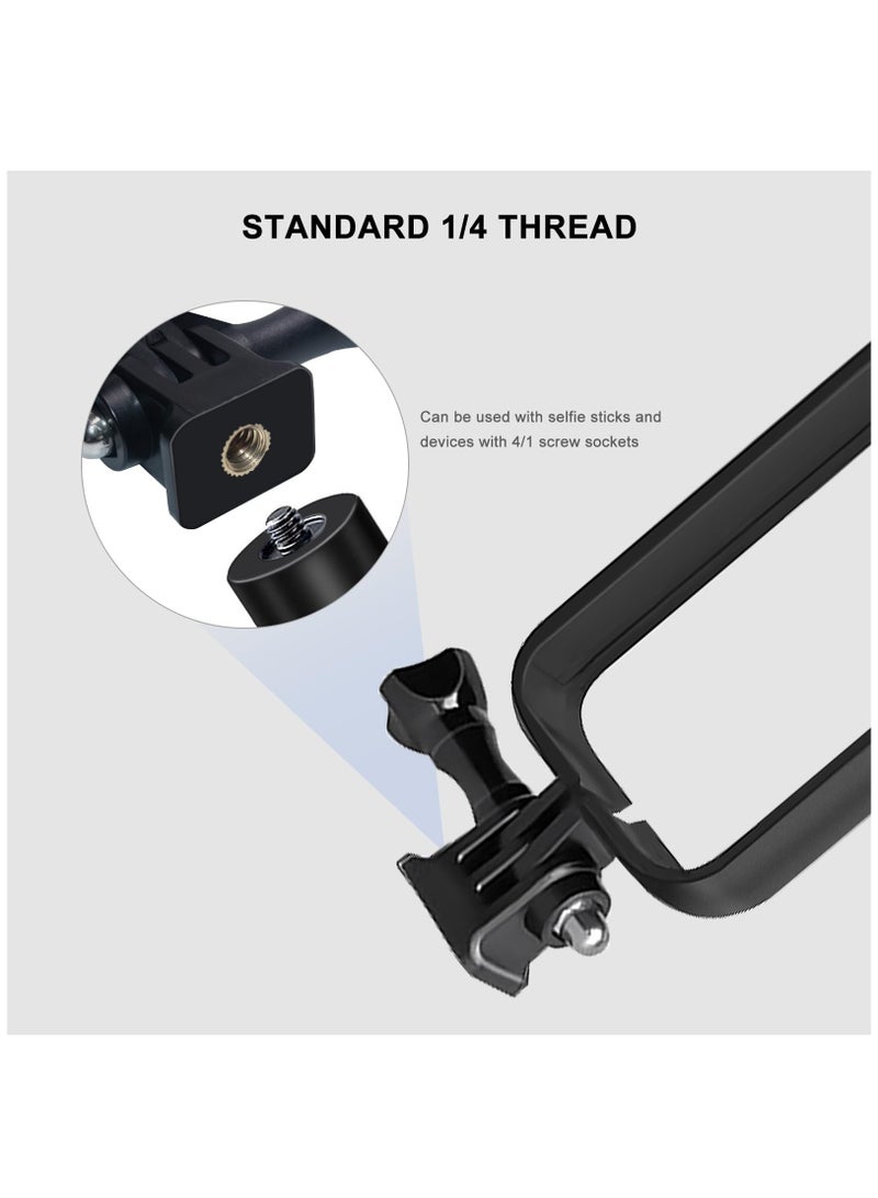 Zikra Protective Frame Case Kit for Insta360 X4, Featuring Quick-Release Movable Socket and Screw, Ideal for Insta360 X4 Accessories. - Image 2