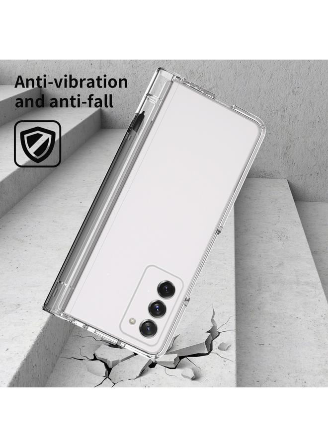 اس-توب جراب لهاتف Samsung Galaxy Z Fold2 5G Macaron Hinge مع قلم ستايلس وإصدار قابل للطي وفيلم واقٍ - Image 4