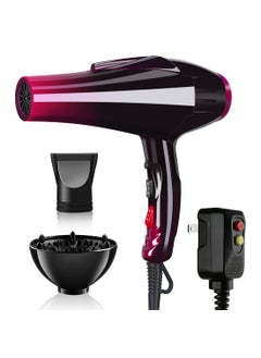 Mannice Professional Hair Dryer Powerful 3500 Watt Blow Dryer Salon Ceramic Tourmaline Ionic High Power Blow DryerQuick Dry Hair Dryers with AC Motor Concentrator Diffuser Attachments 