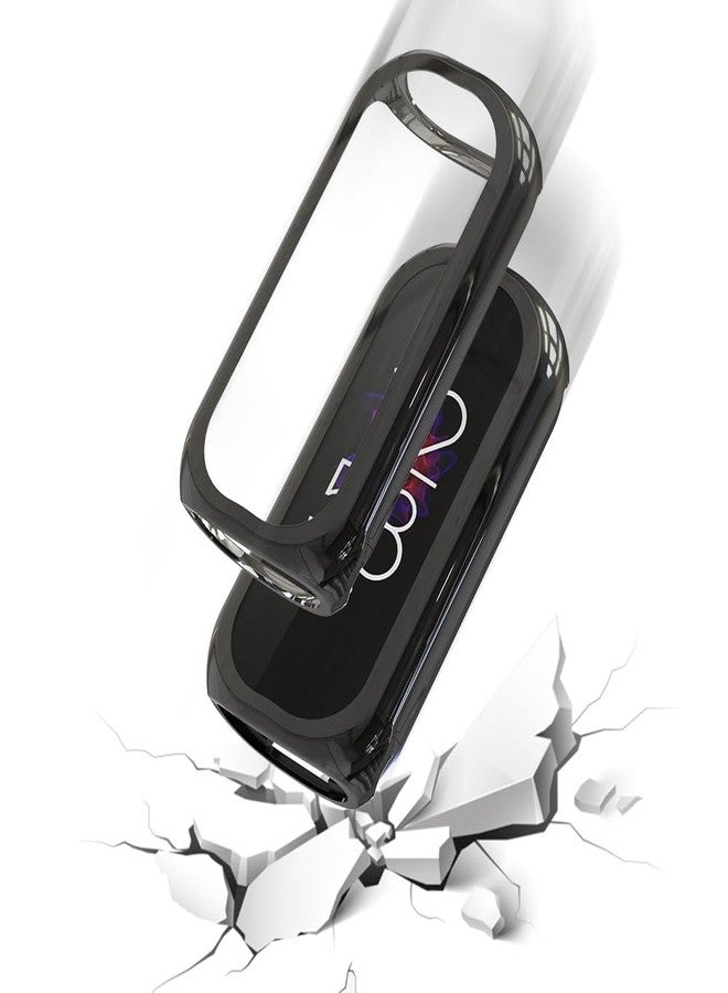 Simpeak 5-Pack Soft Screen Protector Bumper Case Compatible with Fitbit Luxe Smartwatch, Full Protection, Gold/Clear/Silver/Black/Rose Gold - Image 4