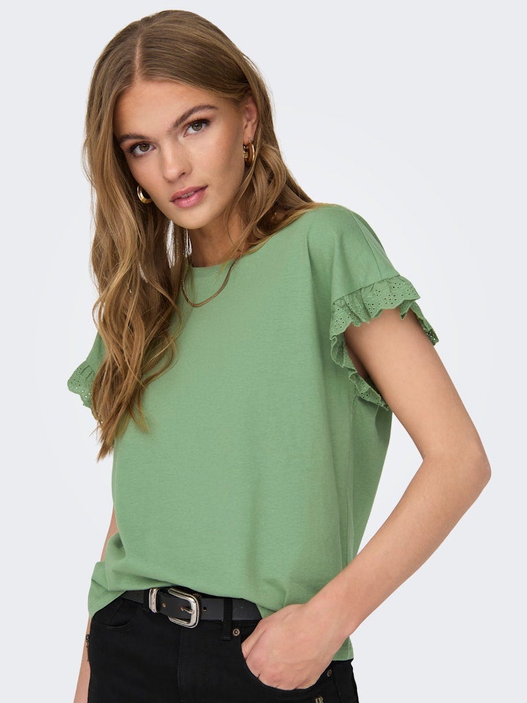 ONLY ONLIRIS S/S EMB TOP JRS - Image 3