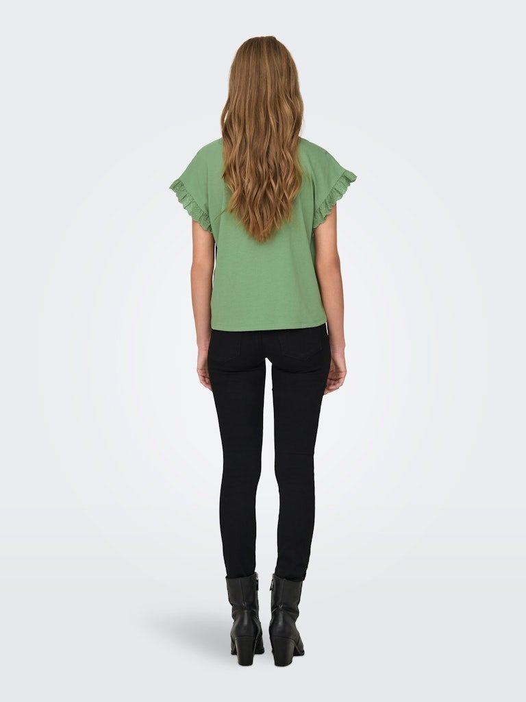 ONLY ONLIRIS S/S EMB TOP JRS - Image 1