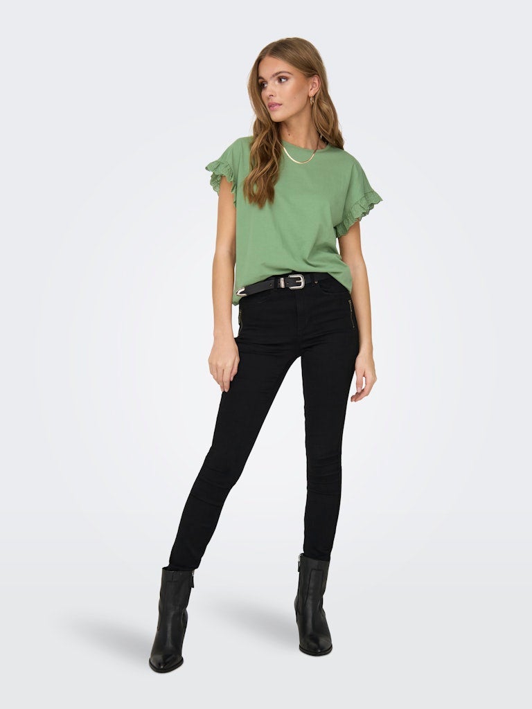 ONLY ONLIRIS S/S EMB TOP JRS - Image 4