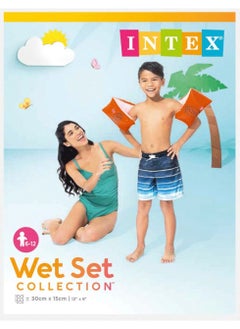 INTEX Intex Kids Swimming Arm Band Wet Set Collection 30cm x 15 cm 