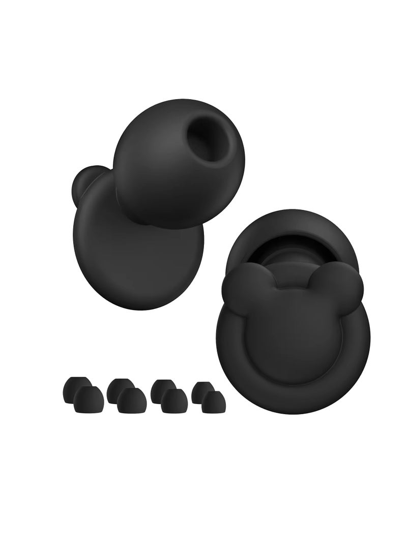Generic - Super Soft Reusable Ear Plugs for Sleeping - Flexible Silicone for Noise Cancelling & Hearing Protection - Ideal Noise Reduction Earbuds for Sleep - Image 1