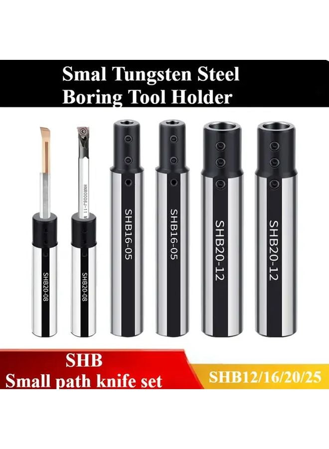 SHB25 20 Lathe Tool Sleeve Small Tungsten Steel Boring Tool Holder Small Diameter Holder Cutting Bracket - Image 2