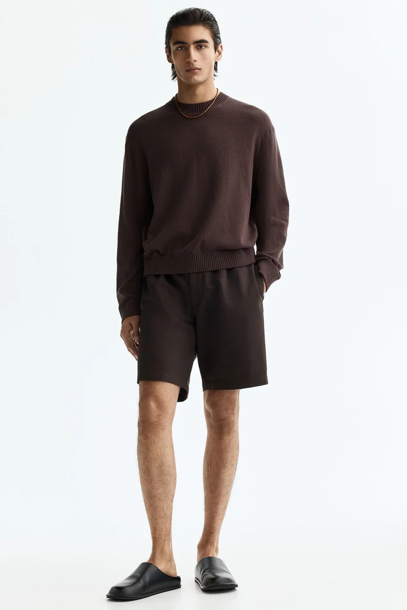 H&M Relaxed Fit Linen-blend shorts