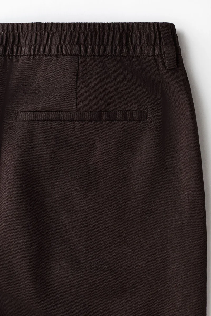 H&M  Relaxed Fit Linen-blend shorts for Men | Best Price UAE