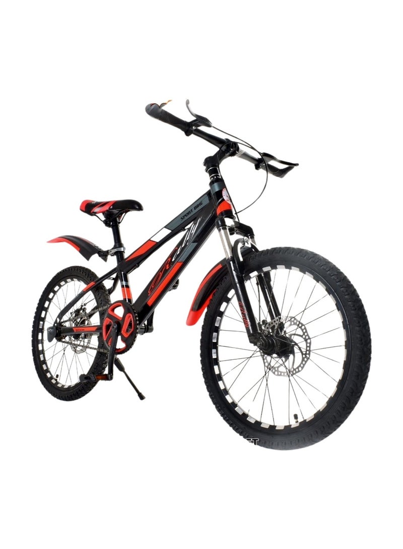 Rally Metallic Bicycle With Disc Brakes Size 20