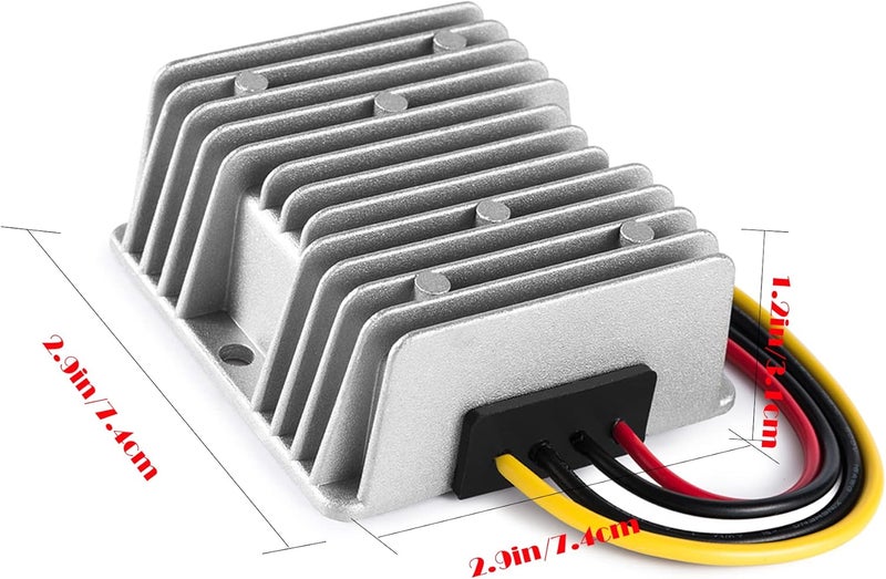 MGGi محول جهد مستمر إلى مستمر 60V 72V تخفيض إلى 12V 5A 60W، منظم محول مقاوم للماء، وحدة إمداد طاقة محول خافض، لعربة الغولف، الرافعات الشوكية، السيارة - Image 2