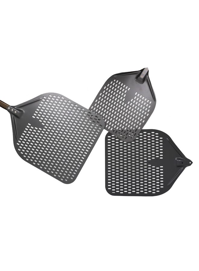 LAMAY Perforated Pizza Peel, Compatible Outdoor Oven, Hanging Drawstring - Image 3