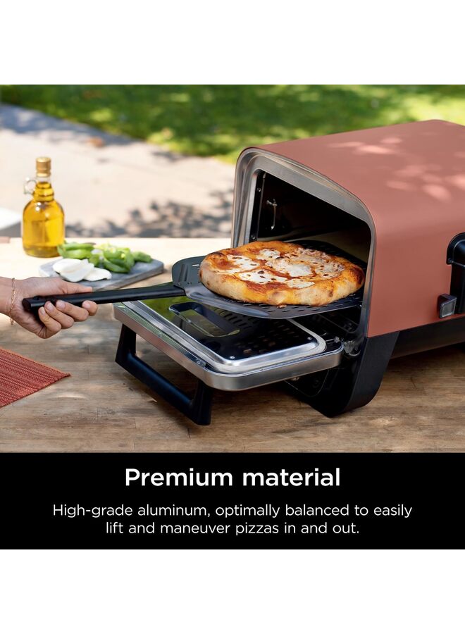 LAMAY Perforated Pizza Peel, Compatible Outdoor Oven, Hanging Drawstring - Image 4