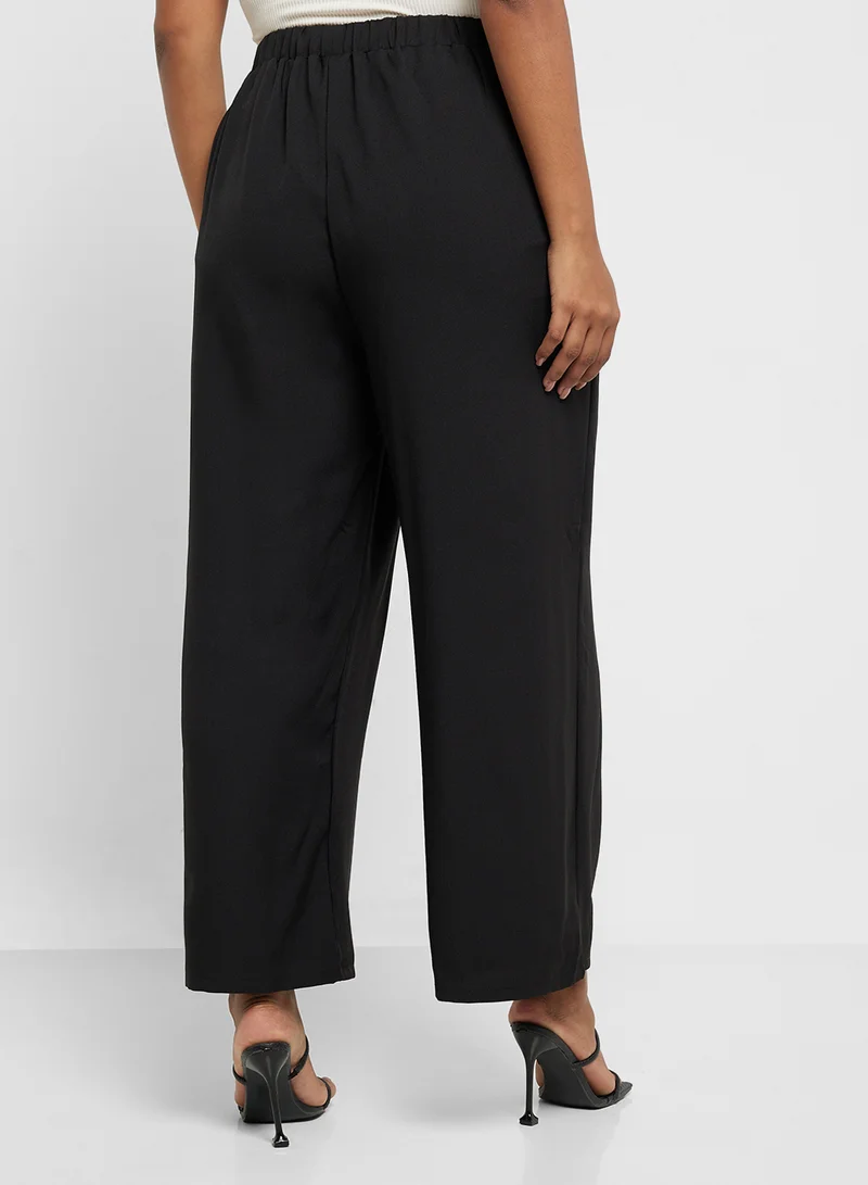 Ginger Plus Wide Leg Tailored Pants