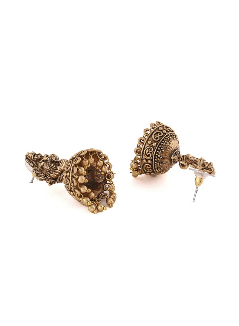 Priyaasi Contemporary Jhumkas Earrings - Image 4