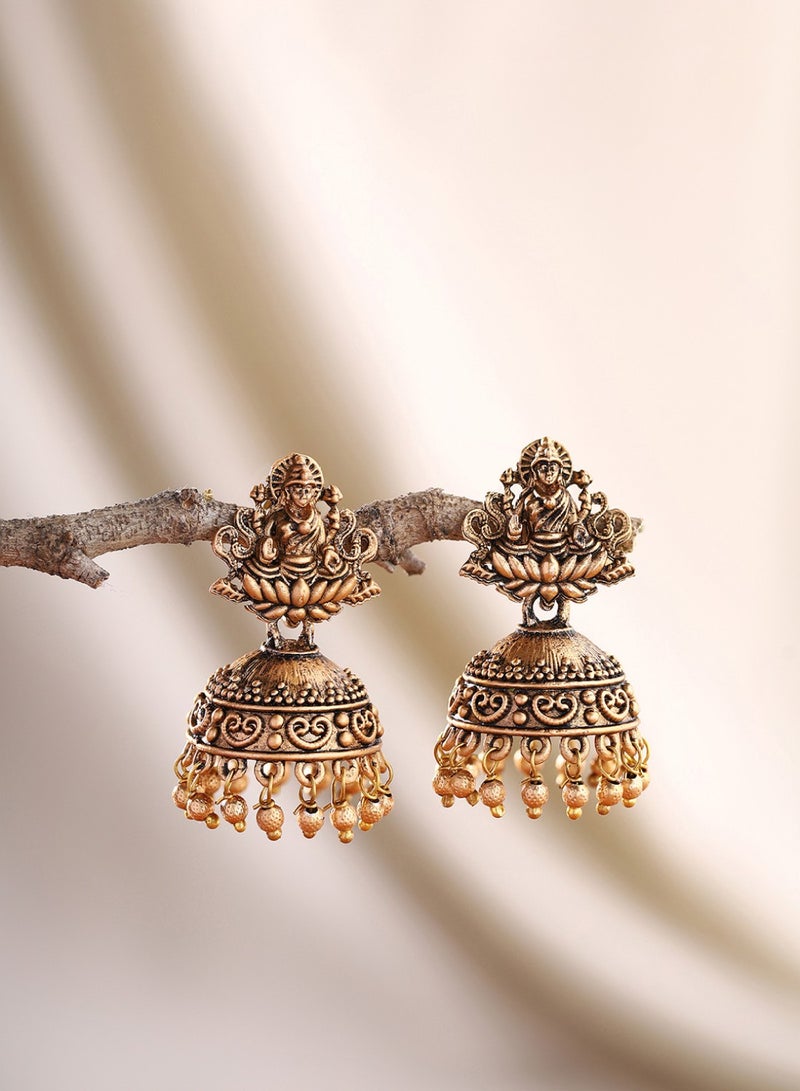 Priyaasi Contemporary Jhumkas Earrings - Image 1