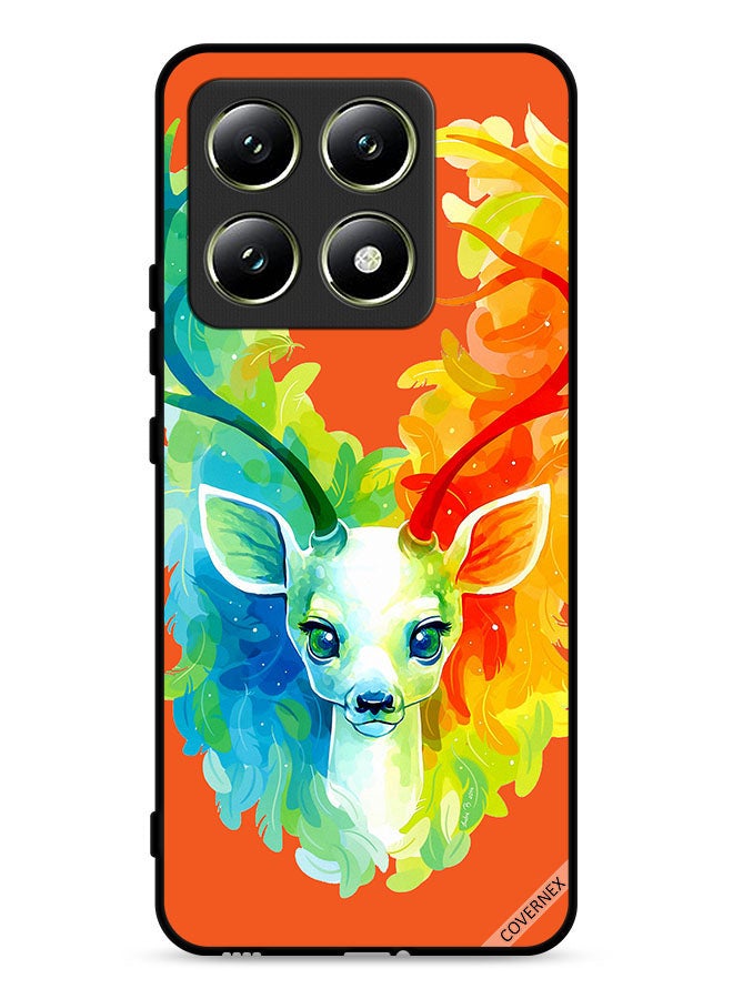 Covernex Xiaomi 14T 5G Protective Case Cover Colorful Deer  - Image 1