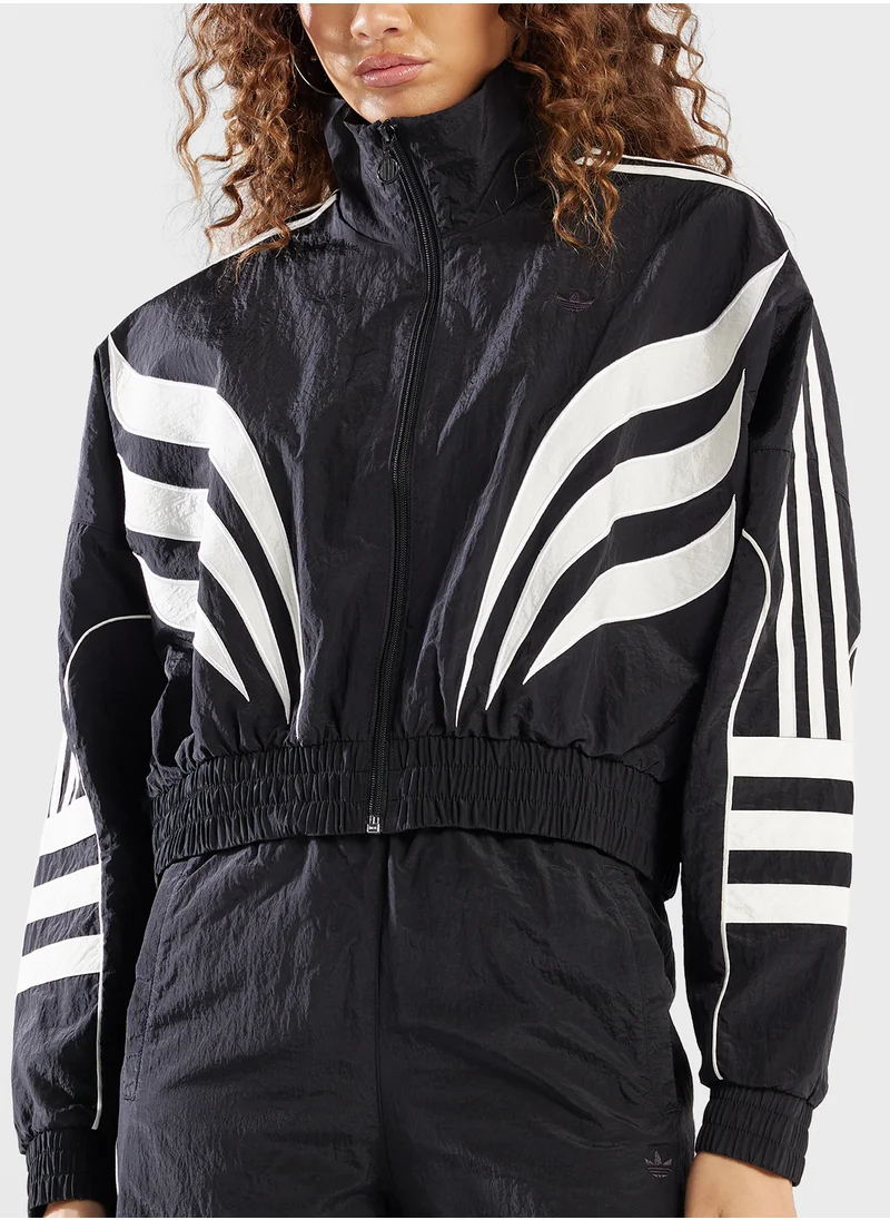 adidas Originals Atlanta Cropped Tracktop Jacket
