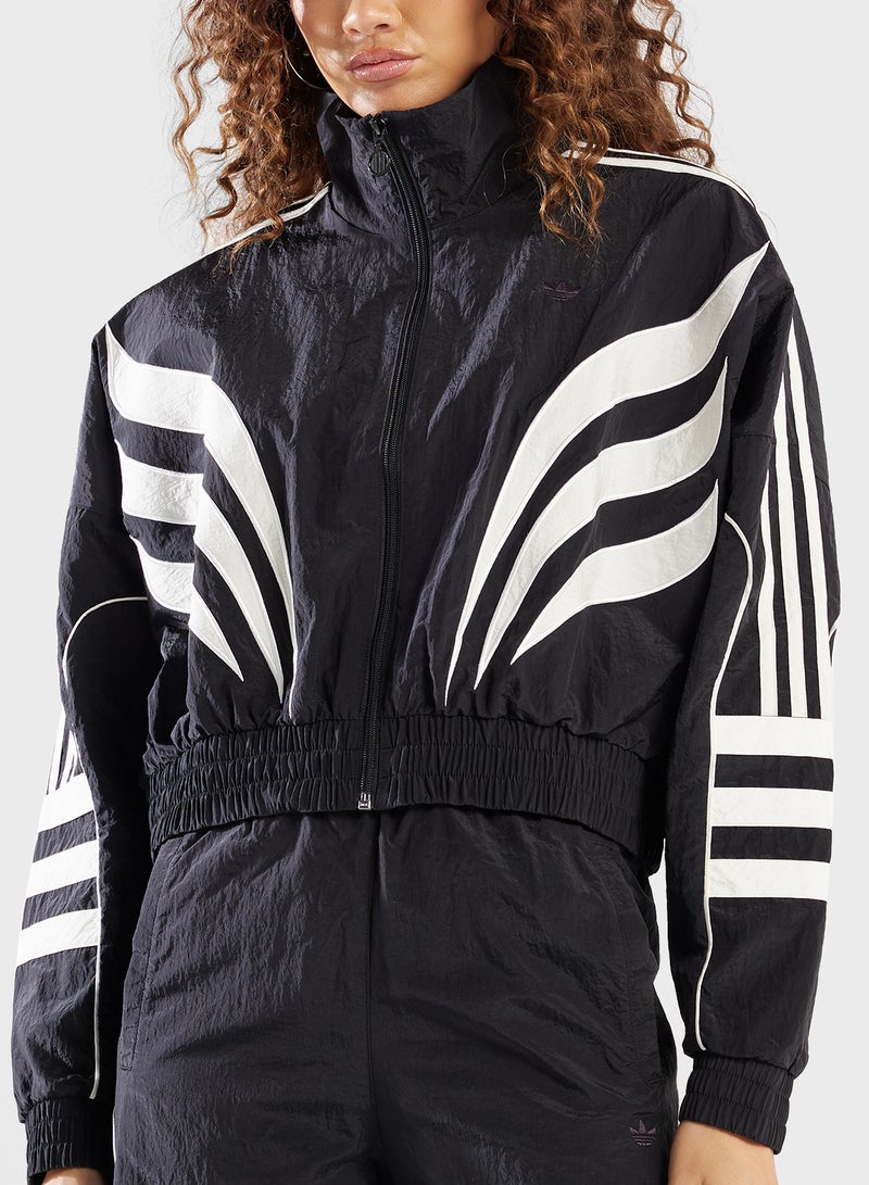 adidas Originals جاكيت أطلنطا القصير لتدريب الرياضي  - Image 3