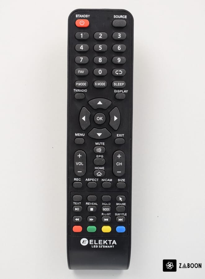 Zaboon Universal Replacement for ELEKTA SMART 32-42 TV Remote, New Upgraded Infrared ELEKTA Remote Control
