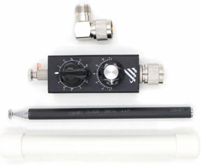 Mini ANT 20W QRP HF Antenna 5 55MHz Adjustable Tuner Metal Telescopic For Ham Radio - Image 1