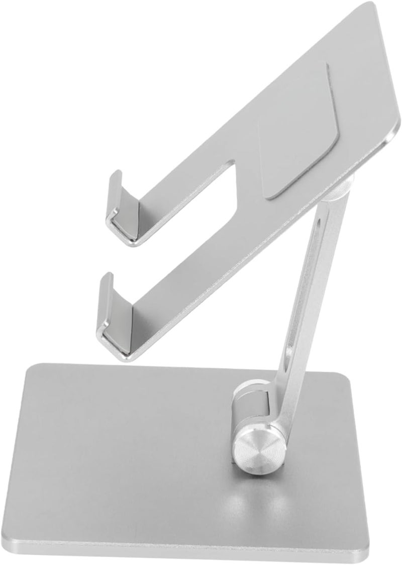 jojofuny Adjustable Folding Aluminum Tablet Stand Portable Laptop Holder Height Adjustment Suitable for Home Office Use - Image 1