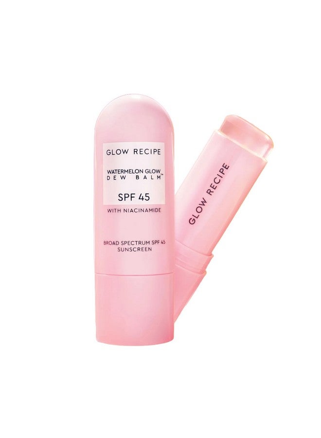 جلو ريسيبي واقي شمسي للوجه بعامل حماية من الشمس 45 - حجم صغير للسفر - واقي شمسي كوري بحمض الهيالورونيك المرطب والنياسيناميد لتوهج ندى - بدون طبقة بيضاء (0.58 أونصة) - Image 1