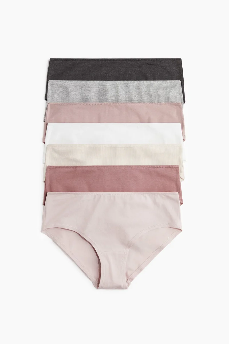 H&M 7-pack cotton hipster briefs