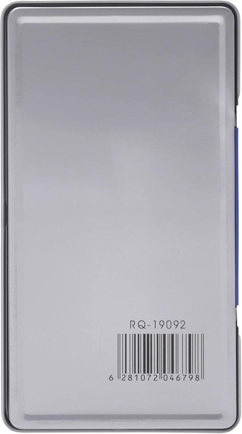 ROCO Premium Quality Water Color Pencils In Flat Metal Case 12-Pieces, Multicolour - Image 3