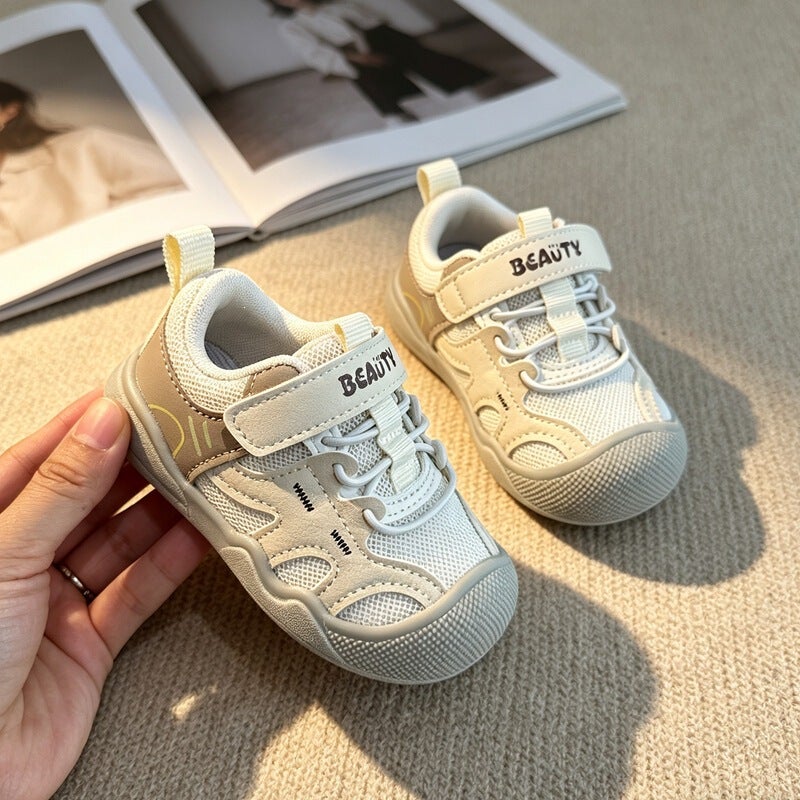 Mesh Sneakers Lightweight Flexible Sole Walking Shoes For Kids Indoor And Outdoor Activities - Image 3