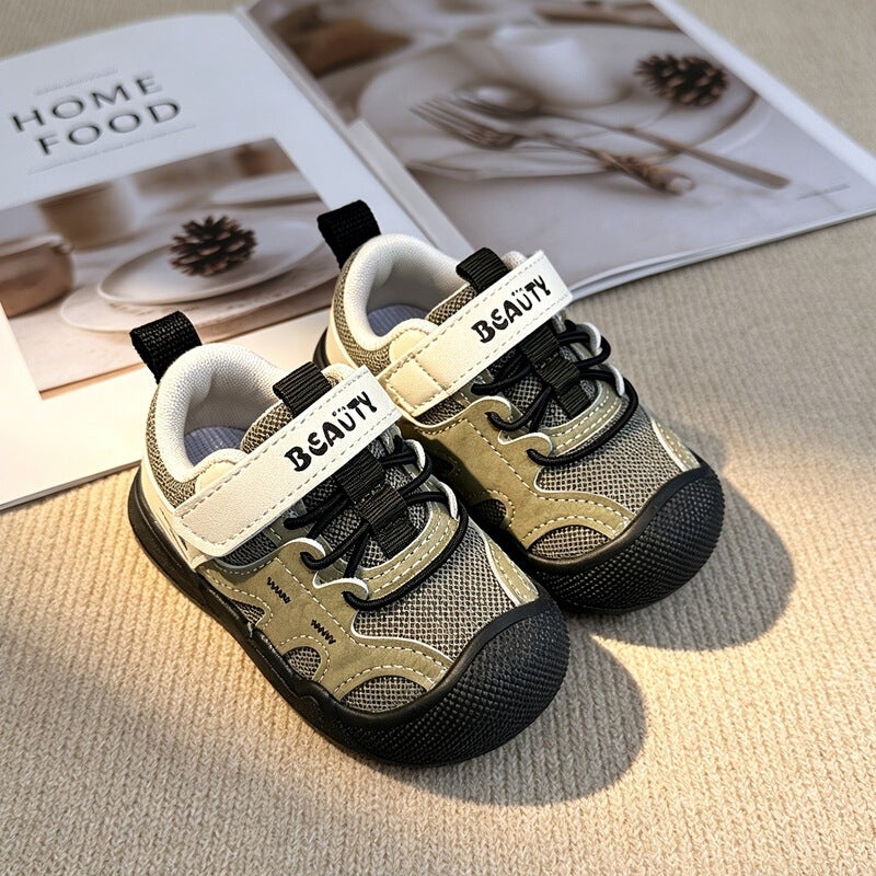 Mesh Sneakers Lightweight Flexible Sole Walking Shoes For Kids Indoor And Outdoor Activities - Image 4
