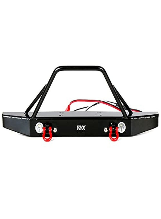 KYX قطع غيار وإكسسوارات ترقية المصد الأمامي المعدني من KYX Racing لسيارة الزحف التي تعمل بالتحكم عن بعد بمقياس 1/6 SCX6 AXI05000 - Image 2