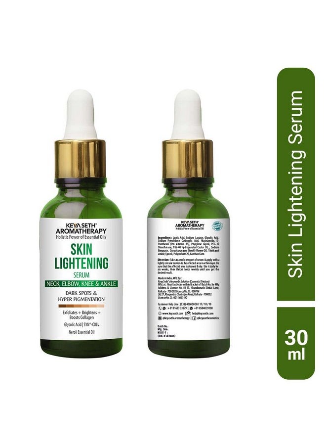 Keya Seth Aromatherapy Keya Seth Aromatherapy Skin Lightening Serum For Neck Elbow Knee & Ankle For Acanthosis Nigricans With Peptides + Glycolic Acid 30Ml  - Image 2