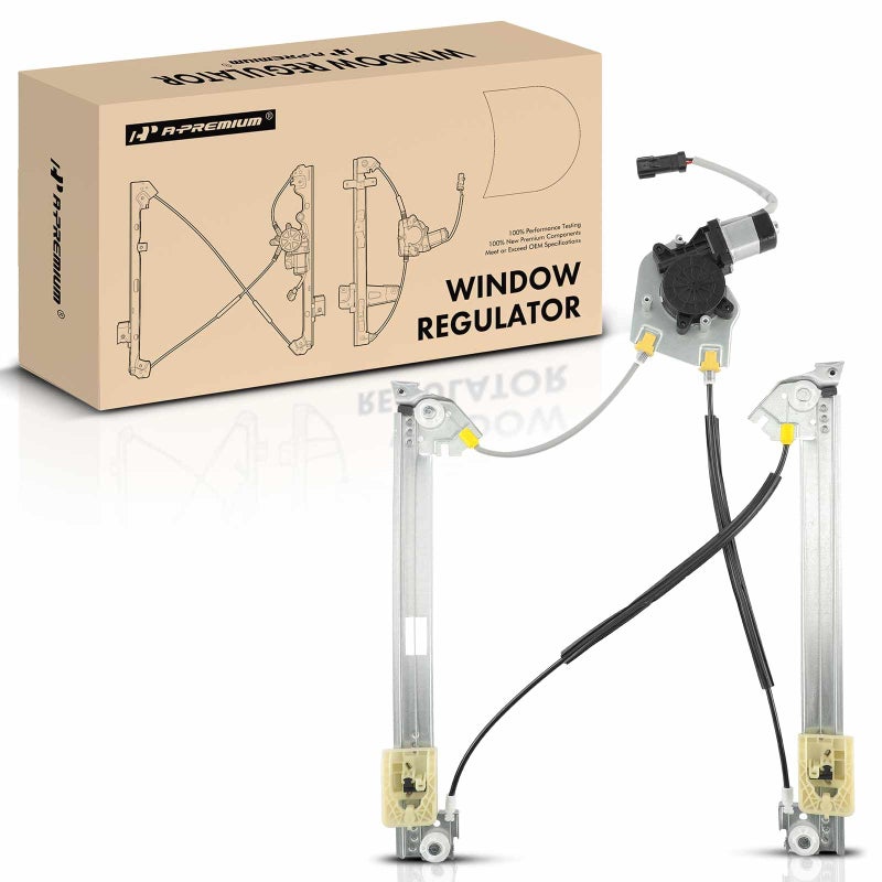 A-Premium APremium Electric Power Window Regulator with Motor Compatible with Dodge Caliber 20072012 Hatchback Front Right Passenger Side