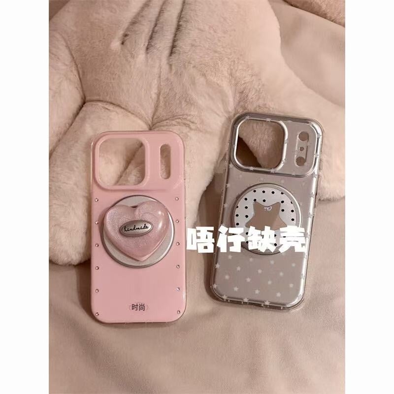 غطاء MagSafe لـ باللون Blue White Gradient Polka Dot مغناطيسي iPhone 16 / 16 Plus / 16 Pro / 16 Pro Max مع تصميم مزدوج الطبقات ومغناطيس قوي مع مقاوم للصدمات مع حماية من السقوط - Image 1