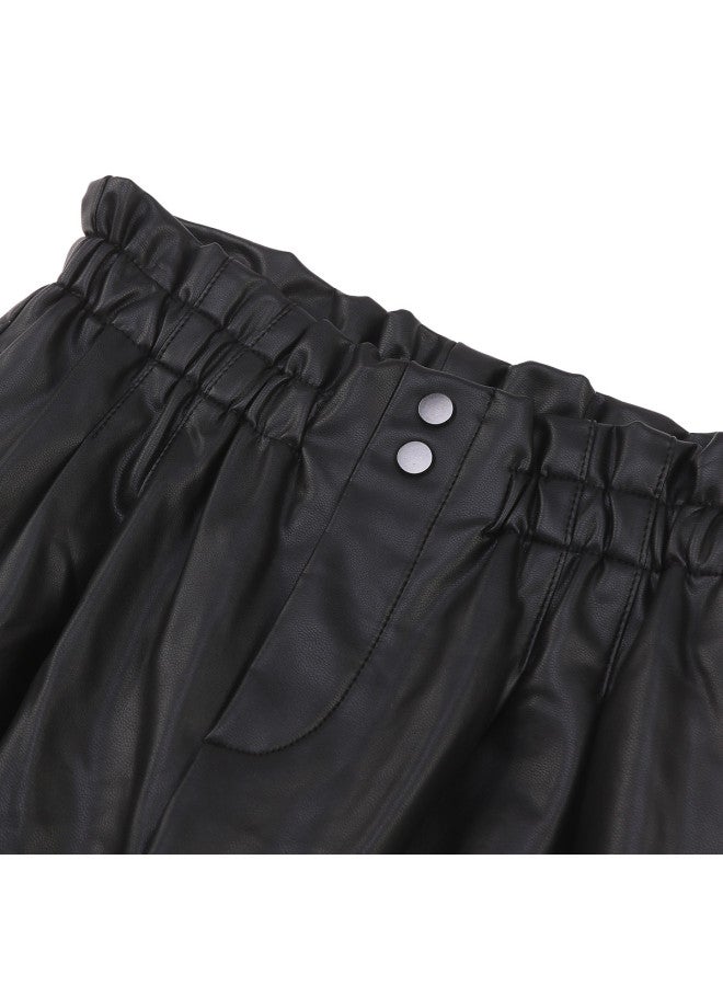 Zara Trendy And Avant-garde Casual Leather Pants For Kids - Image 4